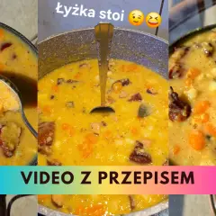 Gęsta, sycąca grochówka z kiełbasą i warzywami. Idealna na chłodne dni, a przepis czeka!