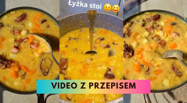 Gęsta, sycąca grochówka z kiełbasą i warzywami. Idealna na chłodne dni, a przepis czeka!